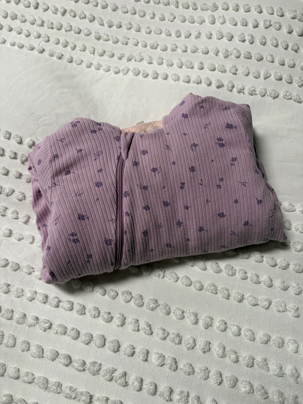 Baby Mori Ribbed Pramsuit - Picture 6 of 6